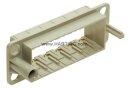 Andockrahmen Han-Modular 6 Module schwimmend gelagert IP20