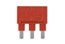 Steckbrücke längs 1x3 rot 16A 500V Han ES Press