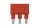 Steckbrücke längs 1x3 rot 16A 500V Han ES Press