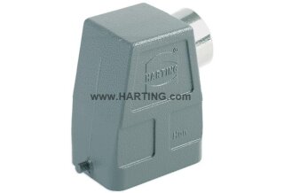 Han 6B-GS-21 Tüllengehäuse Aluminium seitlicher Kabeleingang Pg 21