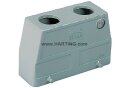 Tüllengehäuse Han 24B-gg2-M32 Aluminium 2x M32...