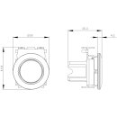 Leuchtdrucktaster 3SU1061-0JB40-0AA0 grün 30 mm Metall tastend