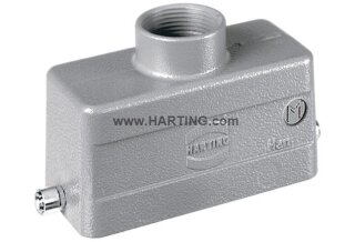 Han 10B-HMC-gg-R-M20 Tüllengehäuse niedrige Bauform M20