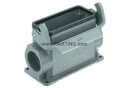 Han 16B-HMC-asg2-LB-M25 Sockelgehäuse hohe Bauform M25