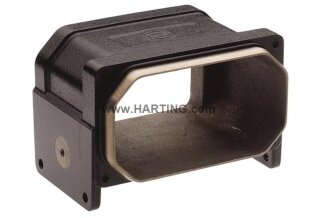 Sockelgehäuse Han 48HPR-asw Schraubverriegelung Edelstahl IP65 IP68