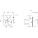 Knebelschalter 3SU1062-2EF10-0AA0 O-I 30 mm schwarz