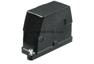 Han 24HPR Hood SE M40 Toggle Lock Tüllengehäuse Bajonett Edelstahl