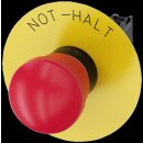 NOT-HALT-PILZDRUCKTASTER, 40MM, ROT