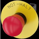 NOT-HALT-PILZDRUCKTASTER, 40MM, ROT