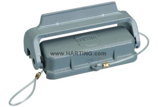 Han 16A-AK-LB Abdeckkappe Längsbügel IP65 Polycarbonat