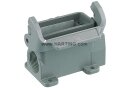 Han 10A-asg2-LB-M20 Sockelgehäuse niedrige Bauform M20