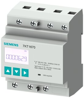 Energiezähler SENTRON 7KT PAC1600 3-phasig 80 A Modbus