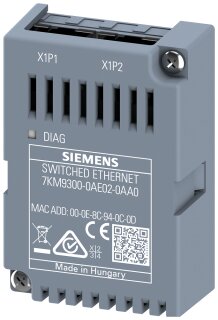Switched Ethernet PROFINET Modul V3 7KM9300 steckbar 2 Ports 100 Mbit/s