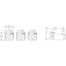 Rundleiteranschlussklemme TC1.1 Cu Spannungsabgriff 3er Set