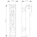 Montagebausatz 3NP1931-1EE10 1-polig 60 mm Sammelschiene...