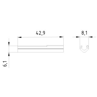 Adapter 5ST3820-6 für 5SL 5SV 5TL1 Fernantrieb