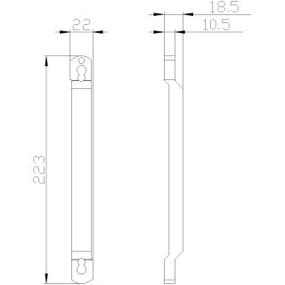 Abstandhalter 3KC4 3KC8 250–630 A Niederspannungsschaltgerät