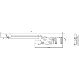 Hilfsschalter-Zubehör 3KC9803-2 Wechsler 800-1600A