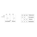 AMPEL LED-Modul 3SU1401 rot-gelb-grün AC 110V...