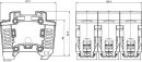 NEOZED-Sicherungssockel 5SG5302 3-polig 16 A 400 V