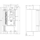 Sanftstarter 3RW5547-2HF14 480 V 470 A 110-250 V Federzug