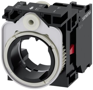 Halter Kontaktmodul 1Ö 3-fach Kunststoff Schraubanschluss
