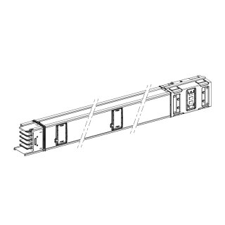 KSA gerades Element, 1000A, 1,5m, 4Abgänge
