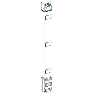 KSA gerades Element, 630A, 1,5m, 3Abgänge, einseitig