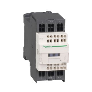 Leistungsschütz LC1D 3p, +1S+1Ö, 11 kW, 25 A, 400 V AC3, Spule 110 V AC