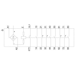 Schütz 3TC7414-1CM DC 400A 1-polig AC 220V Gleichstrom