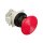 Drucktaster Ø 30, Kunst.-Frontring, Pilzdrucktaster Ø 57mm, rot, 1W