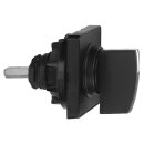 Betätigungselement 45x45mm, schwarz, Knebel,...