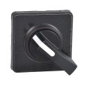Betätigungselement 45x45mm, schwarz, Knebel,...