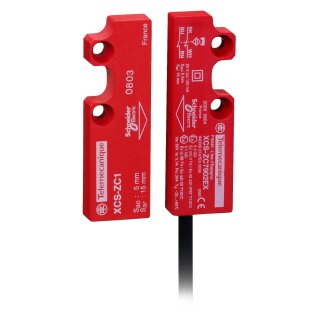 XCSDMC Cod. Magn.-Si.schalter, ATEX, 1Ö+1S, gest. schalt., 2m Kabel, ATEX