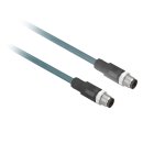 XG RFID Kabel M12/M12 mit Kodierung D - Ethernet - 10 m