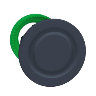 Blindstopfen, Flush, 30mm, schwarz