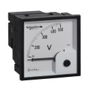 Analoges Voltmeter VLT, 72x72mm, 0-500 V