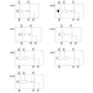 Zeitrelais 7PV1508-1AW30 elektronisch multifunktional 7 Funktionen