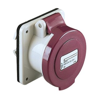 Anbausteckdose, 16A, 2p, 20-25 V AC, IP44