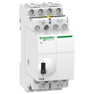 Fernschalter iTL, 4P, 4 S, 16A, Spule 110VDC, 230-240VAC 50/60Hz