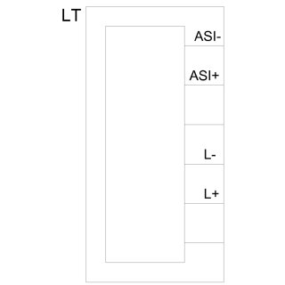 AS-Interface Adapterelement 8WD4428-0BE Standard 24 V