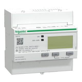 Energiezähler, 3-phasig, 63A, mit Teilzähler