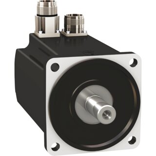 Servomotor, Lexium BMH, 100mm, 3,4Nm, Passfeder IP54, Singelturn 128P/U, 2xM23 gerade