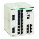 Ethernet TCP/IP Managed Switch, ConneXium, 22TX+2FX