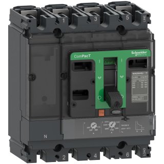 Kompaktleistungsschalter ComPacT NSX160F mit TM160D 4P4D 112-160A,36kA/415V AC