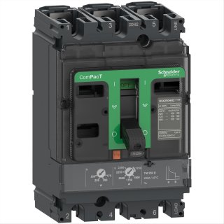 Kompaktleistungsschalter ComPacT NSX250HB1 mit TM125D 3P3D 125 A, 75kA/690V AC