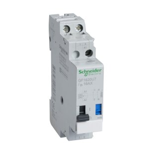 Schneider Electric - Impulsrelais GF16, Spule 230-240V 50/60 Hz, 2 NO 16A