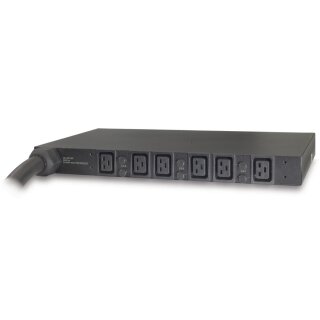 APC Rack PDU, Basic, 1HE, 14,4 kW, 208 V, (6) C19