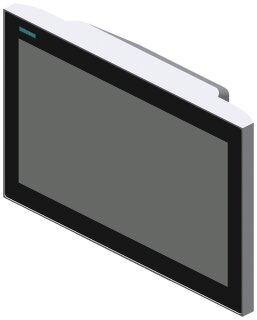 Siemens - 6AV66461BD150AA0 - SIMATIC HMI ITC1500 V3 PRO Standard Design Tragarmmontage mit Erweiterungselement