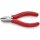 KNIPEX 70 11 110 Seitenschneider mit Kunststoff überzogen schwarz atramentiert 110 mm